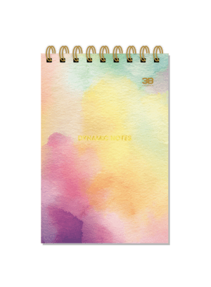 CADERNO ESPIRAL ALTO 1/8 DYNAMIC NOTES