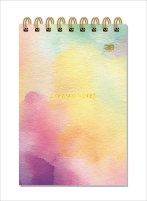 CADERNO ESPIRAL ALTO 1/8 DYNAMIC NOTES