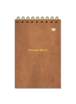 CADERNO ESPIRAL ALTO 1/8 DYNAMIC NOTES