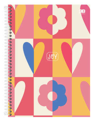 CADERNO ESPIRAL UNIVERSITÁRIO JOY
